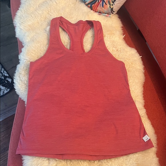 Vuori Tops - Women's  Vouri red race back Tank Top